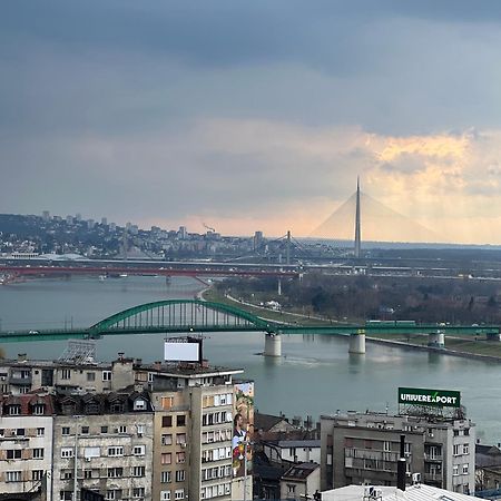 Central Sky View Apartment Belgrade Extérieur photo